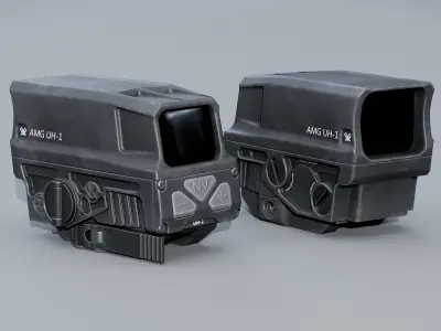Vortex AMG UH-1 Gen II Holographic Sight Low-poly 3D model