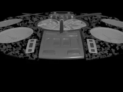 Dutch Industrial Space Company - Concept 08 - Dominus 3D model