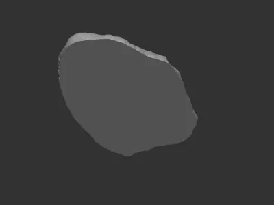 Tyranosaur Mineral Fossile - Rex Realistic Printable 3D print model