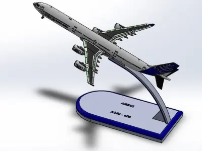 hogan wings A340-600 3D model