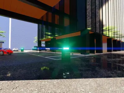 Uruguayan building 3D model