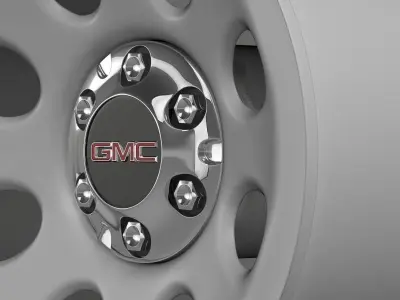 GMC Yukon Police rim 3D model