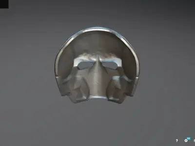 Skull Mask and Deathstroke Mask 3D print model