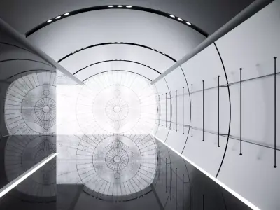 Light Hallway 3D model