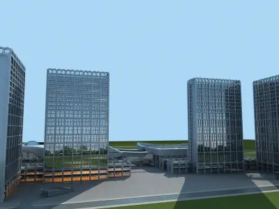 Shopping Mall 2 3D model