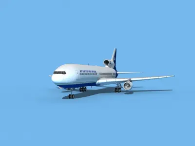 Lockheed L-1011 TriStar Air Charter Intl 3D model