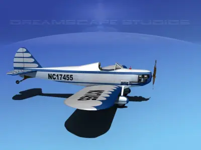 Flybaby biplane 3D model