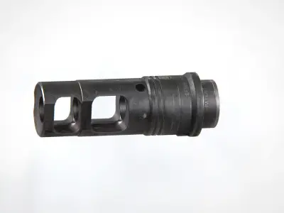 SOCOM-762 Muzzle Brake Low-poly 3D model