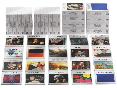 051 Decorative books set 10 Basic Art Series PART 05 3D model