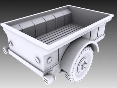 Willys Jeep Collection 3D model