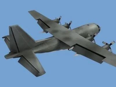 AC130 Spectra 3D model