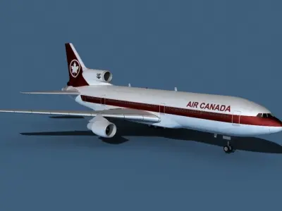 Lockheed L-1011-50 Air Canada 1 3D model