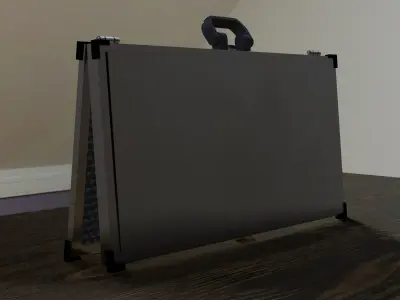 Military Weapon Case Low-poly 3D model