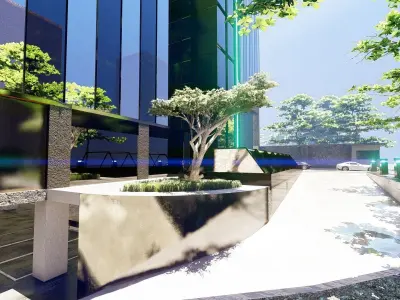 Uruguayan building 3D model