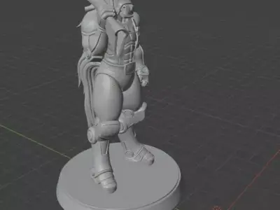 ThirtyThirty El Guerrero de Nuevo Texas 3030  Modelo STL 3D print model