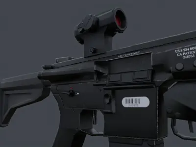 R-20 Rahe Low-poly 3D model