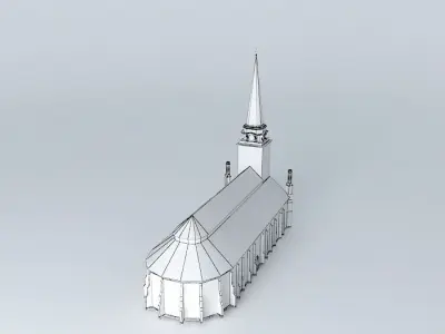 Church in Vasteras Free 3D model