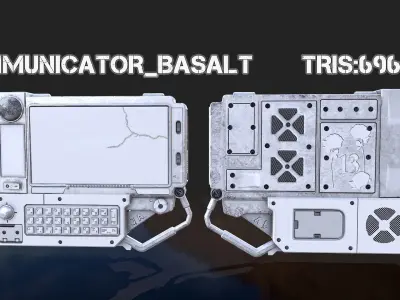 Detectors big pack Low-poly 3D model