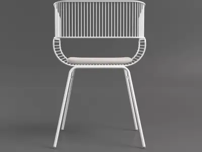 Chaise Trame Chair Free 3D model