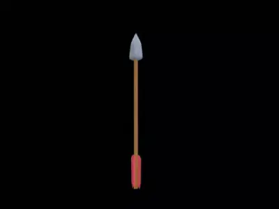 Arrow broomstick 3D model