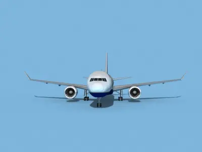 Boeing 767-400 Air Charter Intl 3D model