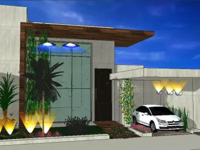 RESIDENCE ENTRY Free 3D model