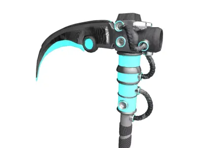 Tech Scikle  Low-poly 3D model