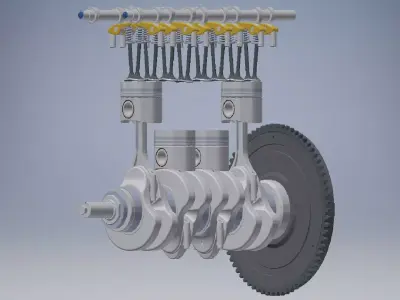 Engine Crankshaft 3D models 3D model
