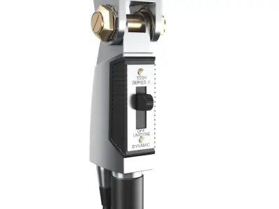 Retro Microphone 02 3D model