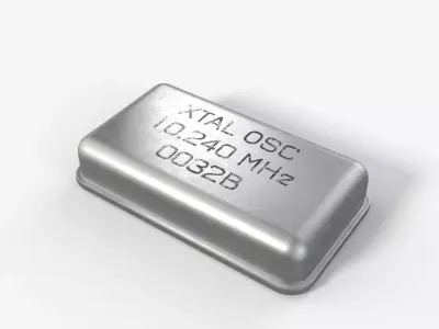 Oscillator with 2K PBR textures Low-poly 3D model