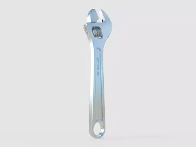 Wrench - 300 Low-poly 3D model