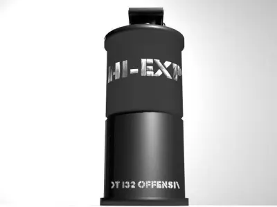 Hand Grenade Special Purpose 3D model