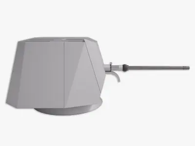 76MM Strales 3D model 3D model