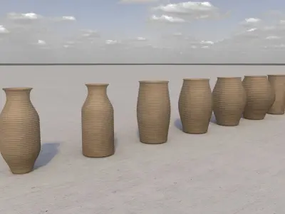 LB Pots Elysia 3D model