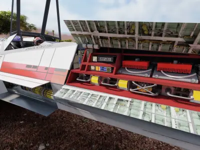 X-Wing extremely detailed model 3D model