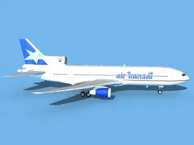 Lockheed L-1011 TriStar Air Transat 2 3D model