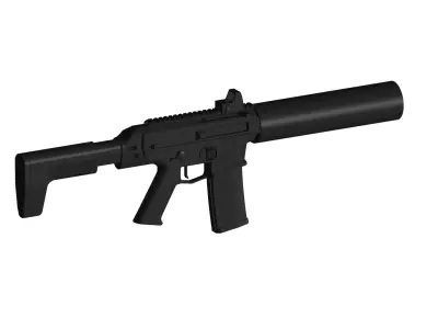 Cannon Soda Can Launcher 3D model