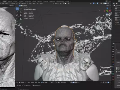 Cruz Character Illustration Source Files Free 3D model