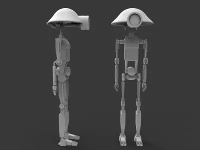 Pit Droid 3D model purchase