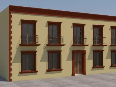 Mexican House 3D model