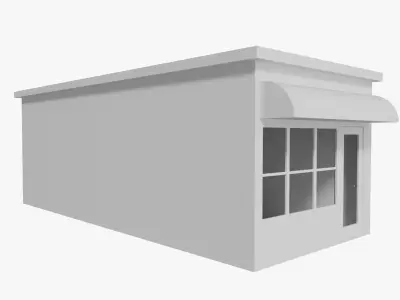 Small Store 3D model