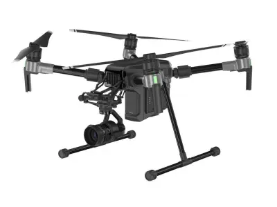 E3D - DJI Matrice 200 Drone 3D model