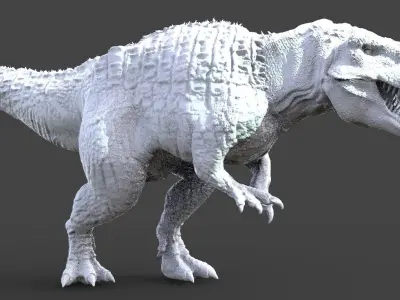 T Rex Sculpture 2 3D model