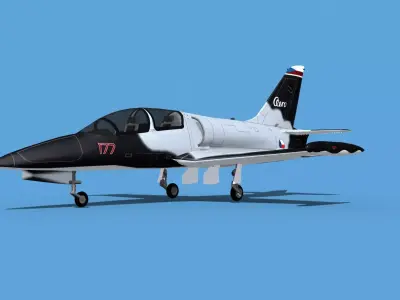 Aero Vodochody L-39C Albatross V01 3D model