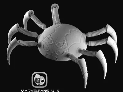 Spiderman PS4 Spider Drone 3D Print Files 3D print model