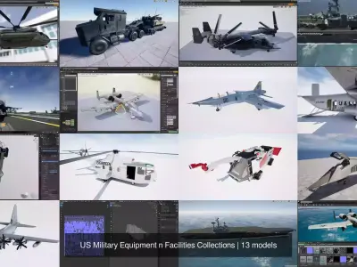 US Military Equipment n Facilities Collections 