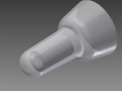 wire crimp cap Free 3D model