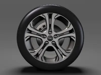 Opel Ampera E wheel 2018 3D model