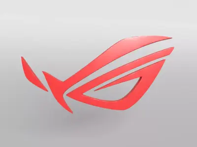 ROG Logo version1 003 Free low-poly 3D model