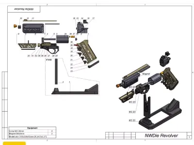 James Karra Cannon- Nobody Wants to Die - STL CAD OBJ Commercial 3D print model
